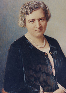 Hildegrad Burjan Portrait
