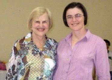 Zilda Arns, Gründerin der Pastoral da Criança mit Sr. Ângela Vandresen CS